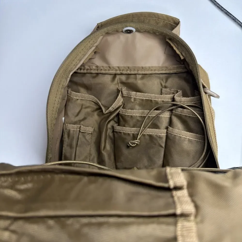 Sandpiper of California Toiletry T (Brown, 9x11x3-Inch),Tactical Bags & Packs